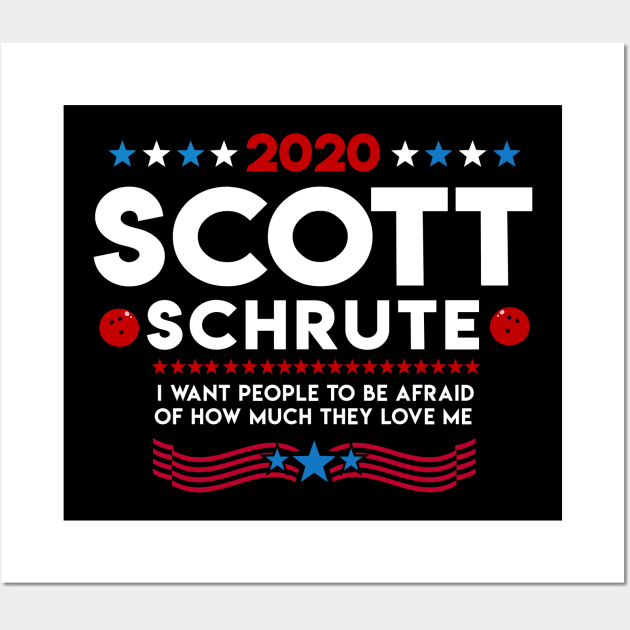 Scott Schrute 2020 Wall Art by jabarsoup